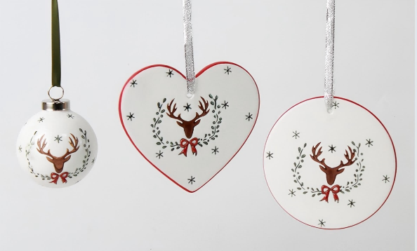 Unique Handmade Ceramic Christmas Tree Decor